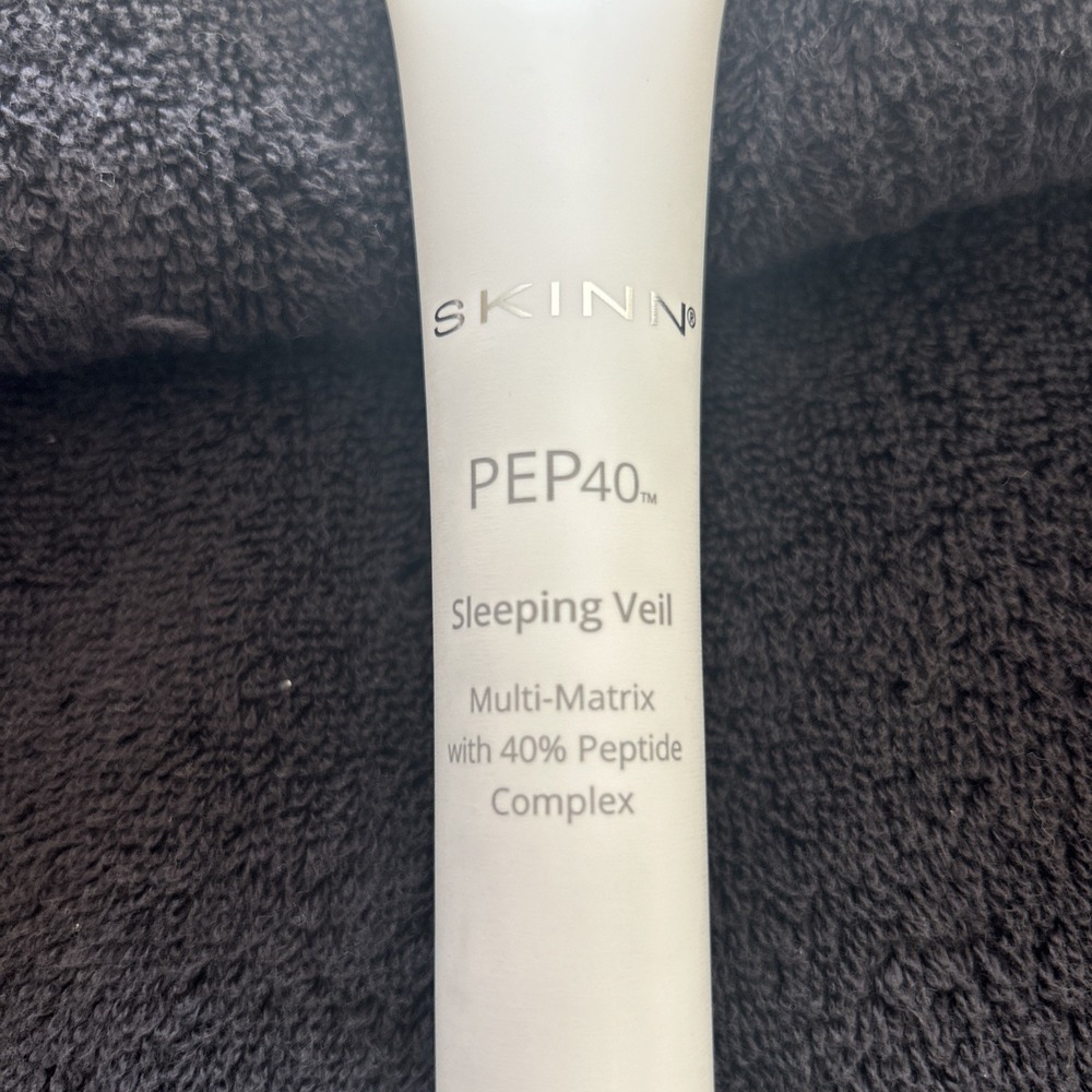Skinn Cosmetics PEP40 Sleeping Veil Overnight Treatment Gel 2 oz New & Sealed